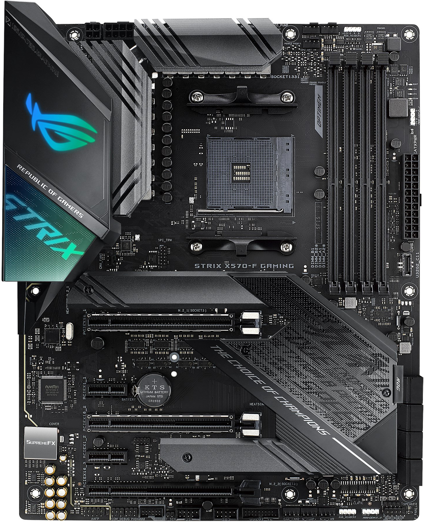 Asus Rog Strix X570 F Gaming Motherboard Specifications On Motherboarddb