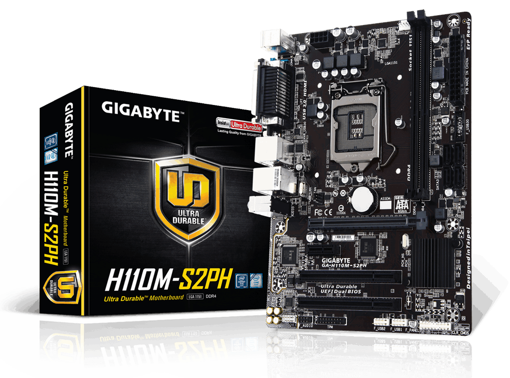 Gigabyte GAH110MS2PH Motherboard Specifications On MotherboardDB